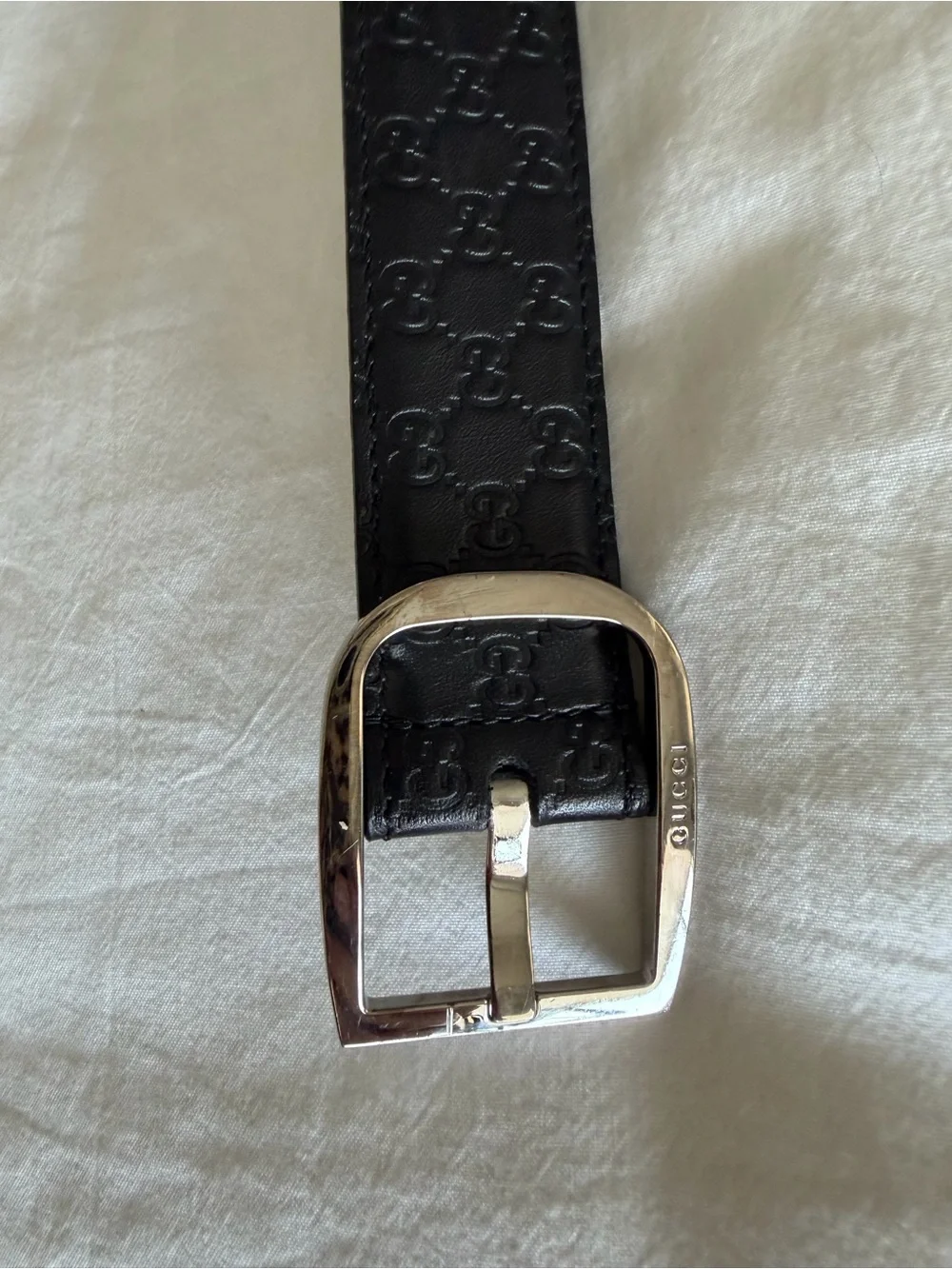 Gucci leather belt
